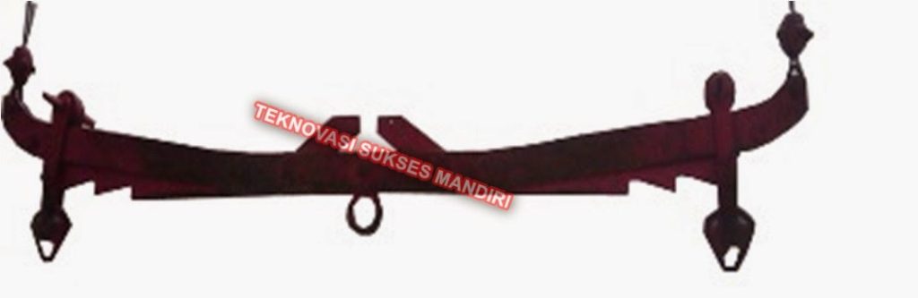 Spreader untuk peregang sapi saat digantung dir rph